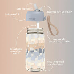 Bentgo Kids Whimsy & Wonder Prints Water Bottle
